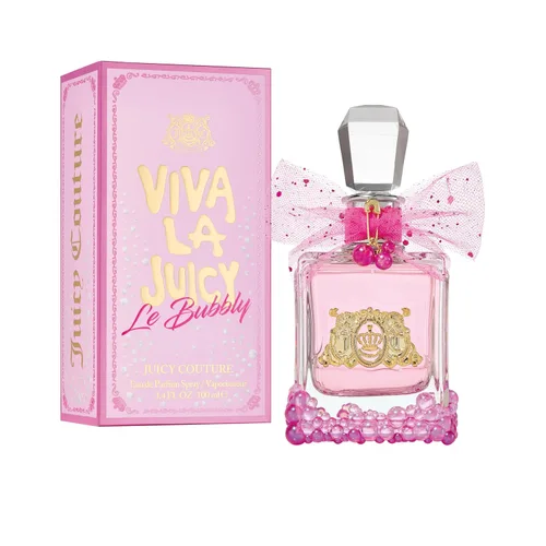 Vista 2 de Juicy Couture Viva La Juicy Le Bubbly Eau De Parfum, Luxury Women's Perfume with Notes of Champagne Inspired Pink Berries, Gardenia, Jasmine & Amber