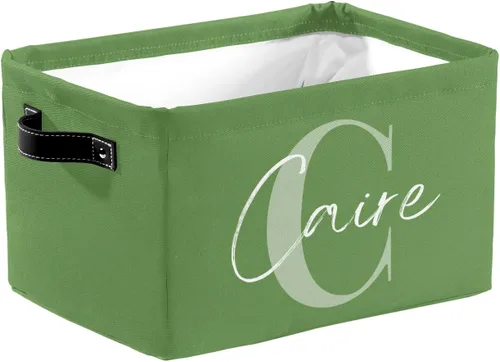 Vista 33 de Cesta de regalo personalizada con nombre, caja de juguetes de almacenamiento personalizada para niños, organizador de cubos de almacenamiento