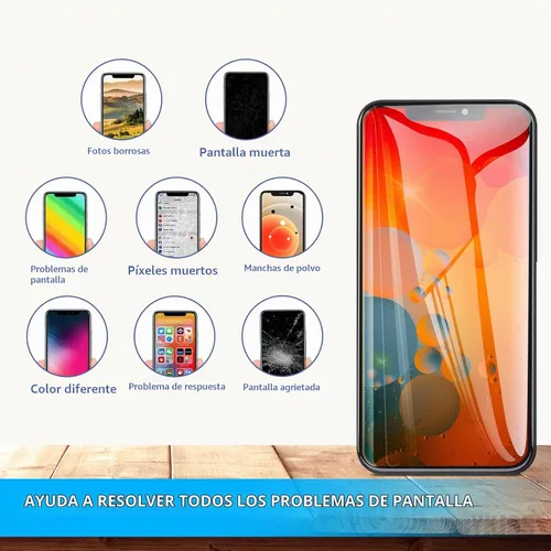 Vista 4 de para iPhone 11 Reemplazo de pantalla de 6.1 pulgadas con altavoz de oído y sensor de proximidad Pantalla LCD táctil 3D digitalizador Asamblea