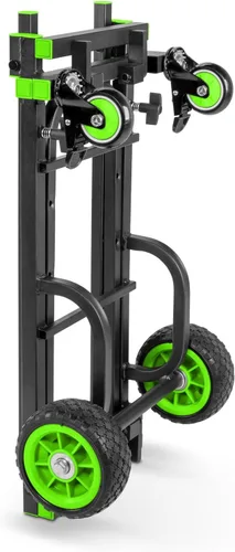 Vista 5 de GRAVITY STANDS Carrito multifuncional (mediano) (CART M 01 B), negro
