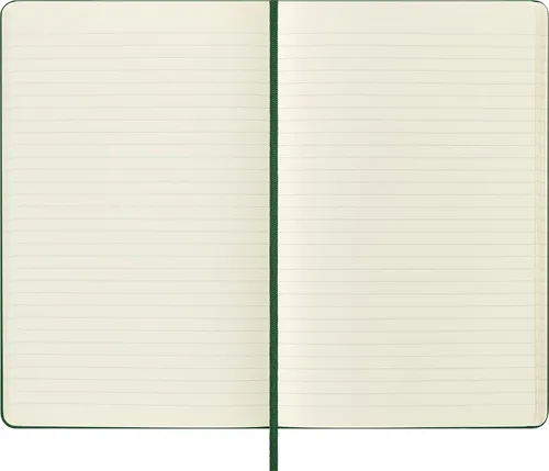 Vista 6 de Moleskine - Cuaderno, grande, a rayas, verde mirto, tapa dura (5 x 8.25 pulgadas)