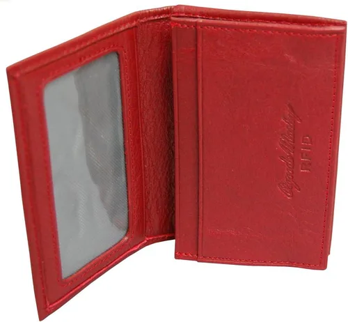 Vista 2 de Funda de tarjeta con refuerzo RFID, negro, talla única, Negro