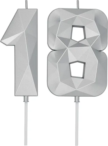 Vista 20 de DERVENTA Vela Grande de Cumpleaños Número 3D Verde Luminoso de 3.7 Pulgadas Celebración de Fiesta Aniversario Decoración Adorno para Pastel 1 Pieza