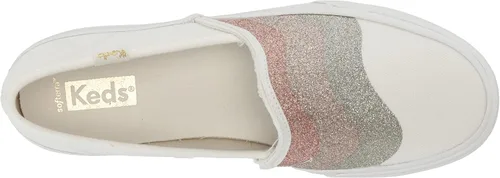 Vista 5 de Keds Women's Double Decker Wave Glitter CVS Sneaker