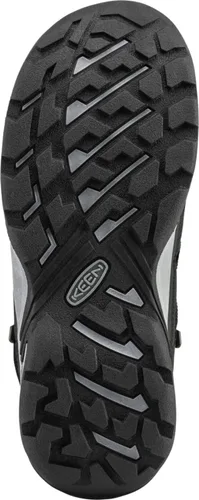 Vista 4 de KEEN Circadia Botas de senderismo de altura media para mujer, NegroAzul Nube