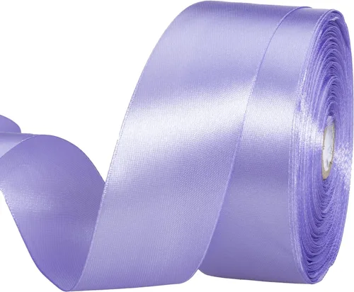 Vista 74 de YASEO - Cinta de satén sólido verde manzana de 1 pulgada para envolver regalos, 50 yardas Soft, Satiny, Colorfast, Polyester Fabric, Ease of Use