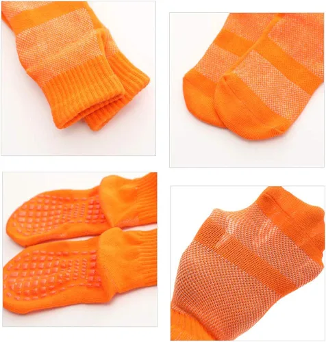 Vista 6 de ESA Supplies Calcetines antideslizantes para niños, 4 pares
