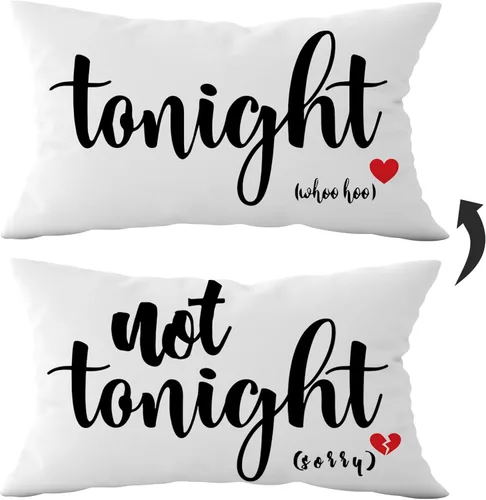 Vista 10 de Funda de almohada reversible negra suave para despedida de soltera, regalos para despedida de soltera de aniversario de boda, regalo para parejas
