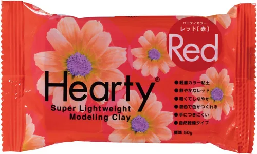 Vista 8 de Pajico 3120 Harty Clay Color, 1.8 oz (50 g), Rojo Magenta
