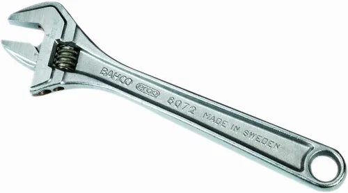 Vista 2 de Bahco 8071 RC US Llave ajustable, 8 pulgadas, cromada