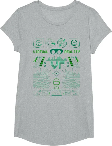 Vista 50 de Camiseta de realidad virtual VR Retro Gamers, Negro, S