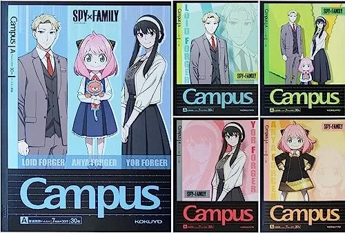 Vista 9 de Black Butler Manga Set Vol 1-10 by Yana Toboso + 5 Kokuyo Campus Notebooks of Spy x Family Limited Edition