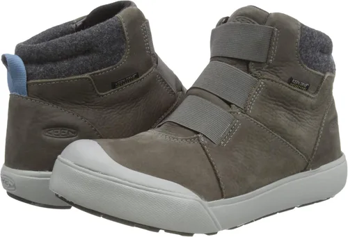 Vista 7 de KEEN Botas de tobillo impermeables Elle de invierno de altura media con aislamiento para mujer, NegroMagneto