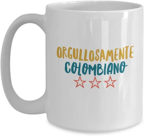 Vista 4 de Copa de Café Vaso, taza café divertidas, tazas personalizadas, taza de café inspiradoras, taza con mensajes positivos., 11onza, Blanco