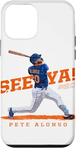 Vista 16 de Funda para iPhone 16 See Ya! Pete Alonso New York MLBPA