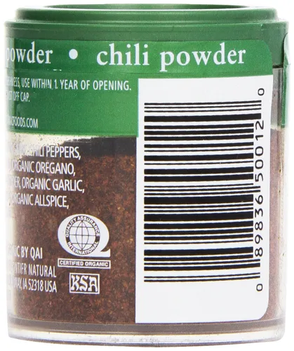 Vista 6 de Simply Organic, Mini chile en polvo, 0.60 oz