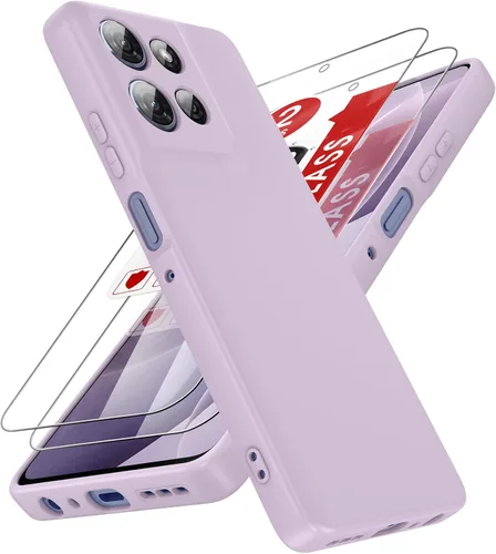 Vista 15 de LeYi Funda para Motorola Moto G Play 4G 2024: Funda para Moto G Play 4G 2024 con funda delgada y antiarañazos, silicona líquida a prueba de golpes