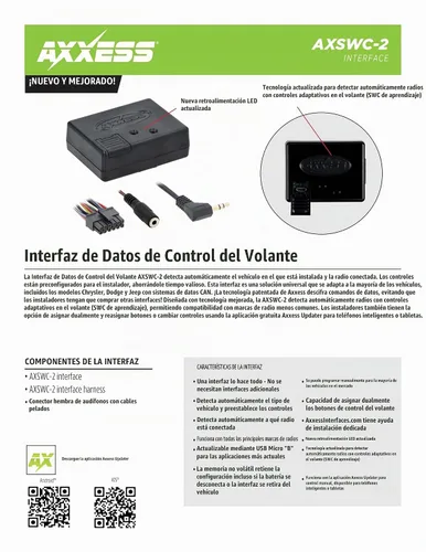 Vista 5 de AXXESS Interfaz de control del volante AXSWC-2: ahora funciona con la mayoría de las marcas de radio menos conocidas