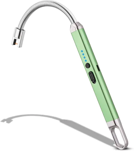 Vista 16 de MEIRUBY Encendedor eléctrico recargable USB, encendedor de arco, para velas, campamento, parrillada, deportes, herramienta para apasionados de lo