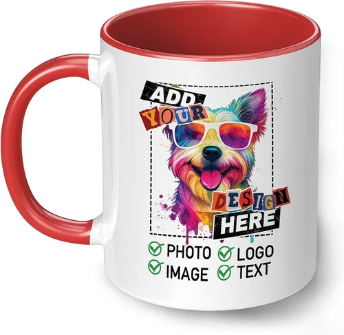 Vista 9 de Taza de fotos personalizada con texto personalizado, carga tu imagen, regalos personalizados para hombres y mujeres, taza de té, mejor amigo