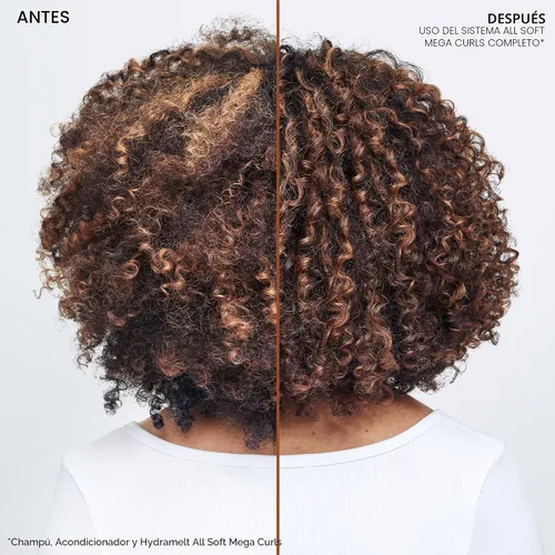 Vista 2 de Redken Acondicionador suave para cabello rizado y enrollado extremadamente seco, nutre y suaviza el cabello muy seco