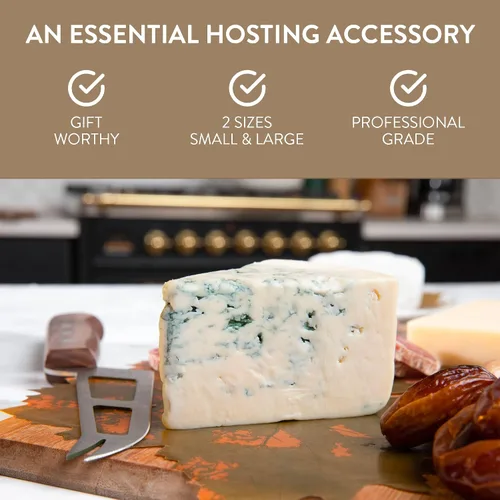 Vista 4 de Formaticum - Papel de revestimiento de tabla de quesos - Papel de regalo de alimentos para tablas de embutidos y servir queso, mantiene el queso