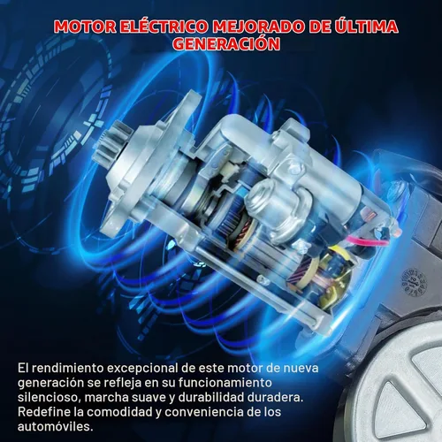 Vista 4 de BDFHYK 748-172 Regulador de ventanilla eléctrica con motor delantero izquierdo lado del conductor para Chevy Impala 2006-2013, Impala Limited
