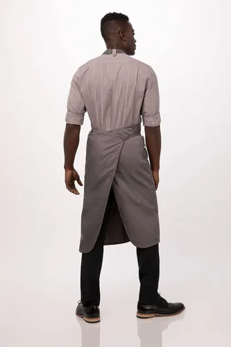 Vista 4 de Chef Works Brio Chef's Bib Delantal para hombre
