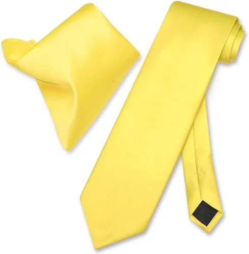 Vista 9 de Vesuvio Napoli Solid Color NeckTie & Handkerchief Pocket Square Men's Neck Tie Hanky Set Verde Aqua
