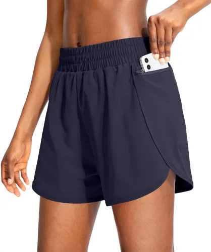 Vista 7 de Soothfeel Pantalones cortos deportivos para mujer de 3"/5" para Negro