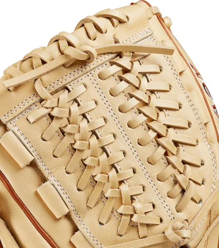Vista 6 de Wilson Guante de béisbol D33 de 11.75 pulgadas de la serie A2K 2024 Rubia/Saddle Tan