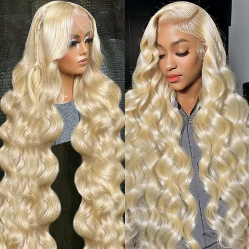 Vista 47 de Pelucas de cabello humano lacio para mujeres negras, encaje frontal de 13 x 4 pulgadas, previamente despuntada, sin pegamento, HD frontal, negro