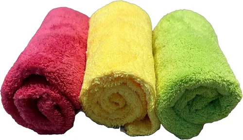 Vista 3 de Scrub Daddy Paquete de 3 paños de microfibra