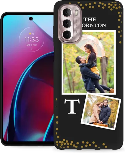 Vista 41 de Funda personalizada para Motorola Moto G Stylus 5G con nombre de foto y texto – GStylus 5G personalizada para teléfono móvil/smartphone/teléfono