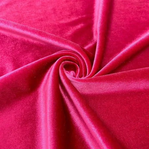 Vista 28 de Valentina Textile Inc La tela de terciopelo elástico mide 58/60 pulgadas de ancho (1 yarda, azul bebé)