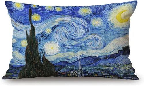 Vista 32 de Fundas de almohada de 12 x 20 pulgadas, decoración rústica de granja, sé feliz, fundas de almohada de algodón y lino, citas inspiracionales con Jcp20