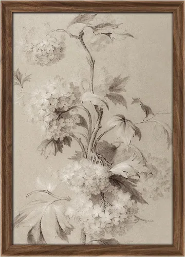 Vista 264 de MUDECOR Lienzo enmarcado prémium para pared, pinos nevados en bosque de invierno, ilustraciones modernas, arte contemporáneo, escénico, divertido