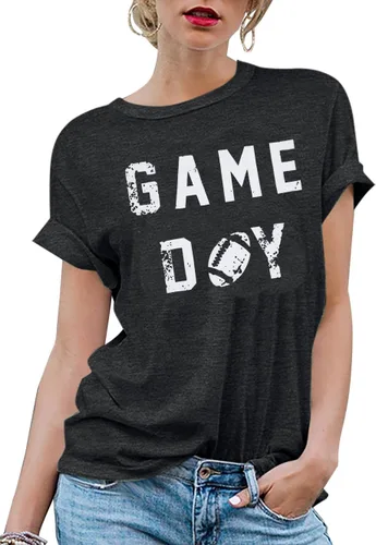 Vista 2 de Camiseta de béisbol para mujer, camisetas de béisbol para mamá, camisetas vintage con estampado de béisbol, camiseta casual con estampado de letras
