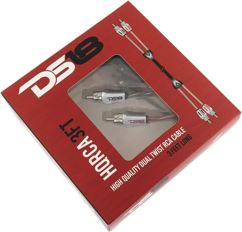 Vista 6 de Conector RCA Y 1 hembra a 2 machos - 100% cobre OFC - Negro y rojo - Nivel 3 por HQRCA-1F2M