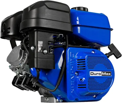 Vista 13 de DuroMax XP23HPE 713cc - Motor V-doble de arranque eléctrico a gasolina de eje horizontal de 1 pulgada, multiusos