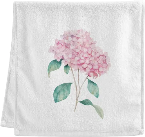Vista 19 de Toallas de algodón suave para lavado facial, flores, acuarela, hortensias y parejas, flamencos, toallas de mano para entrenamiento, baño, juego de 2