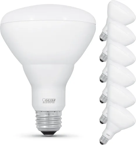 Vista 11 de Feit Electric Bombilla LED BR30, equivalente a 65 W, regulable, 650 lúmenes, base estándar E26, blanco suave de 2700 K, 90 CRI, bombillas Blanco