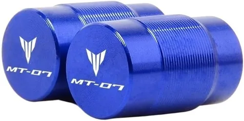 Vista 4 de F para Yamaha MT07 FZ07 Mt-07 2019 2020 2021 Palancas de embrague de freno corto y tapas de aire Y para válvula de neumático de automóvil