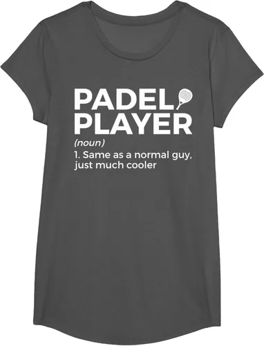 Vista 40 de Camiseta de Padel Player Definition Padel Tenis, Negro