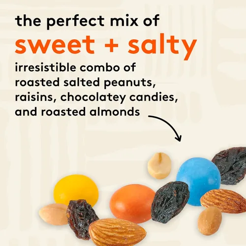 Vista 4 de Snak Club Energizer Trail Mix, 2 onzas (paquete de 12) Perfect balance of sweet and crunchy flavors in a resealable family-size bag for lunches