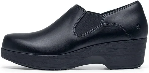 Vista 9 de Shoes for Crews Zuecos de trabajo antideslizantes para mujer, cómodos, antideslizantes, para el servicio de alimentos, hospitalidad, mantenimiento