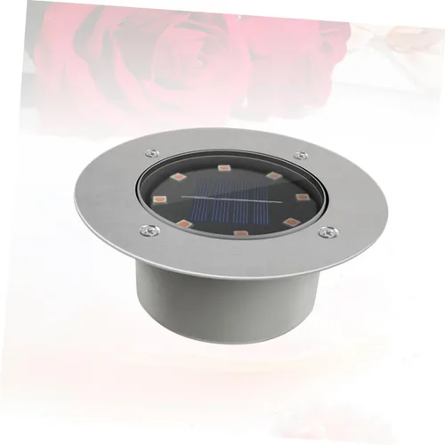 Vista 8 de jojofuny Luces solares de tierra al aire libre Luces de jardín Lámpara enterrada Lámpara de césped No requiere cableado