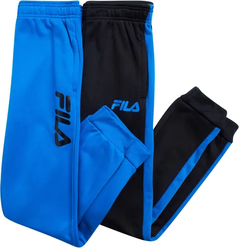 Vista 6 de Fila Pantalones deportivos para niños, paquete de 2 pantalones deportivos de forro polar, pantalones deportivos para niños, S-XL
