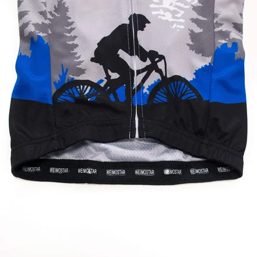 Vista 4 de Conjunto de camiseta de ciclismo para niños, camiseta de manga corta para niños y niñas, camisetas de dibujos animados de secado rápido S-XXL