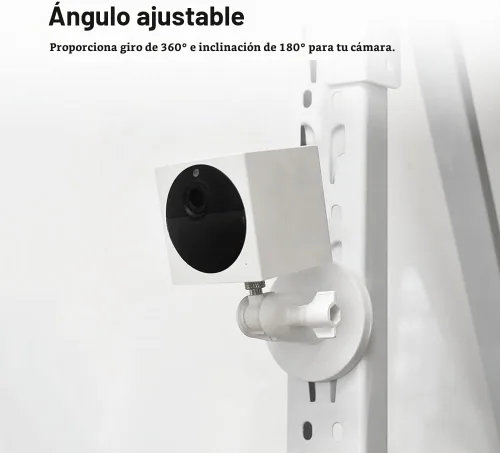 Vista 4 de Holicfun Soporte magnético para cámara para interiores y exteriores, compatible con cámaras Ring, Blink, Eufy, Google Nest, Wyze, Arlo, Simplisafe